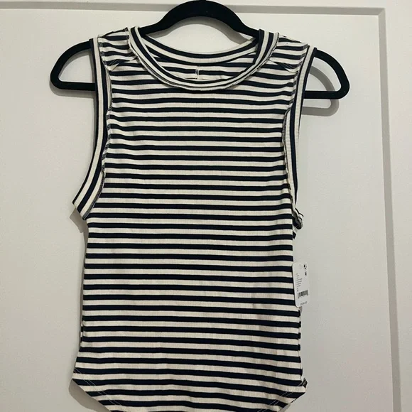 Free People | Tops | Nwt We The Free Kate Tee Striped Print